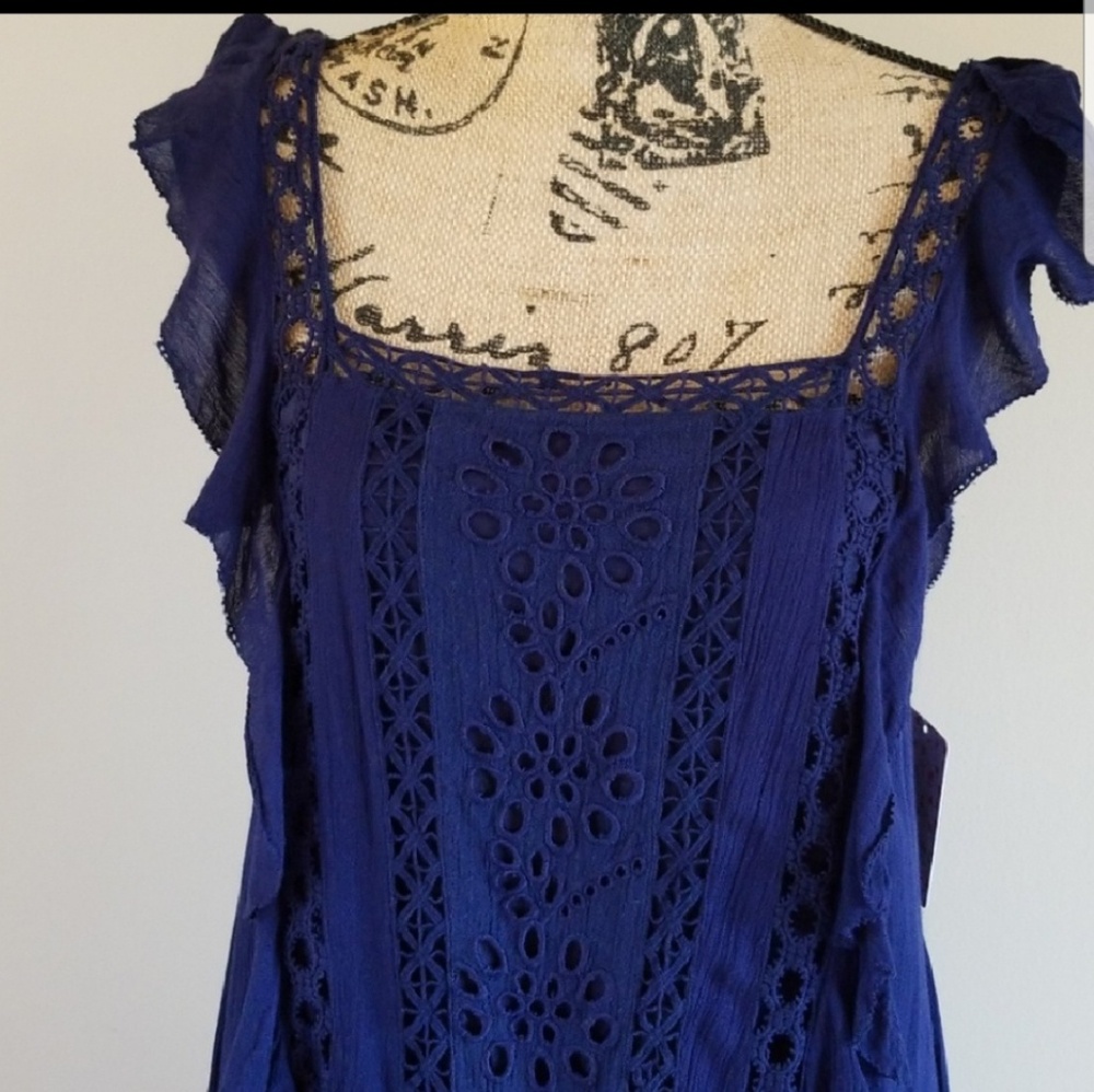 Free People Priscilla Eyelet Dress NWT